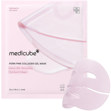 Medicube PDRN Pink Collagen Gel Mask • Mascarilla Coreana Chile | ISEORA