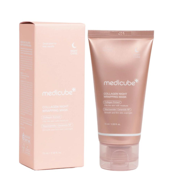 Medicube Collagen Night Wrapping Mask • Skincare Coreano Chile | ISEORA